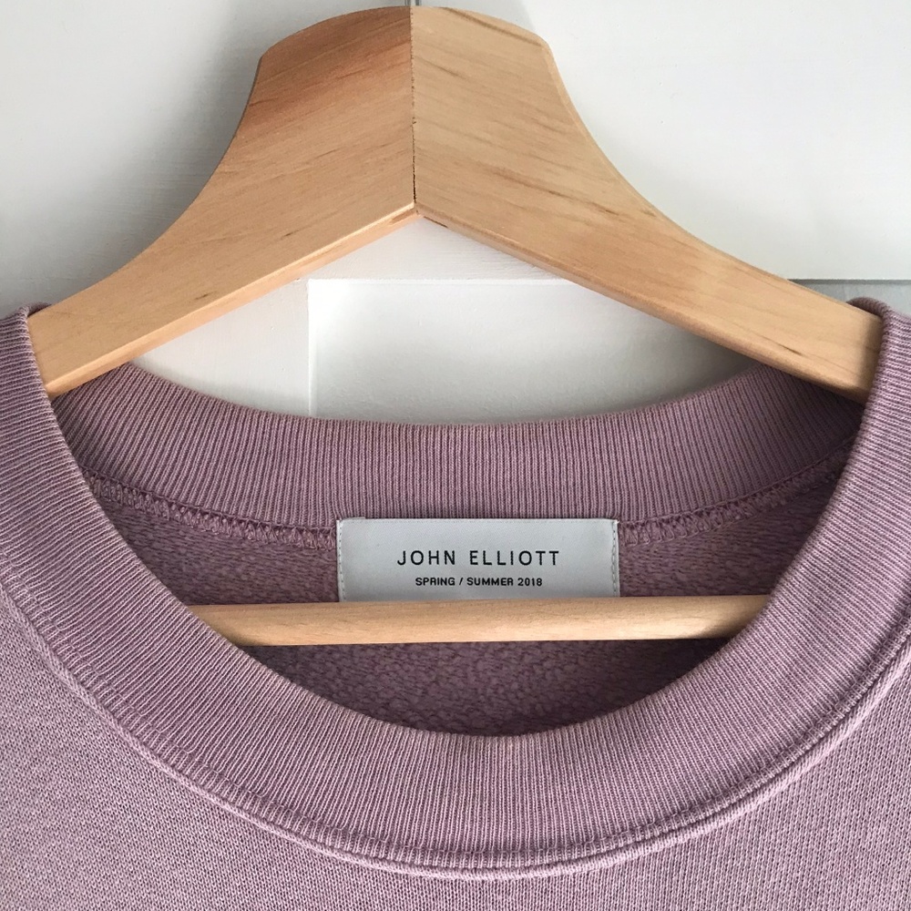 John Elliott Lavender Crew
